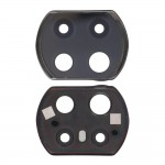 Camera Lens Glass with Frame for Xiaomi Redmi Note 9 Pro 5G Black