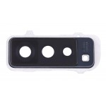 Camera Lens Glass With Frame For Vivo X50 5g White By - Maxbhi Com