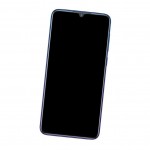 Camera Lens Glass with Frame for Vivo V11i Black