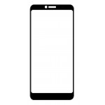 Replacement Front Glass For Htc Wildfire E1 Lite Black By - Maxbhi Com