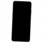 Camera Lens Glass with Frame for ZTE Blade V40 Design Black