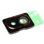 Camera Lens Glass With Frame For Samsung Galaxy Tab Active 4 Pro White By - Maxbhi Com