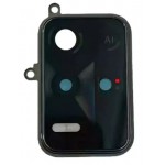 Camera Lens Glass With Frame For Oppo K9x 5g Black By - Maxbhi Com