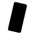 Camera Lens Glass with Frame for Blackview A52 Black