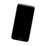 Camera Lens Glass with Frame for Sharp R1S Black