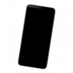 Camera Lens Glass with Frame for ZTE nubia V18 Black