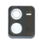 Camera Lens Glass With Frame For Vivo V25 Black By - Maxbhi Com
