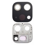 Camera Lens Glass With Frame For Apple Ipad Pro 12 9 2021 Silver By - Maxbhi Com