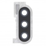 Camera Lens Glass With Frame For Sony Xperia 10 Iii White By - Maxbhi Com