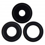 Camera Lens Glass with Frame for Apple iPhone 14 Pro Black