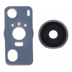 Camera Lens Glass With Frame For Huawei P60 Pro Black By - Maxbhi Com