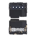 Camera Lens Glass With Frame For Tcl 10 Plus Violet By - Maxbhi Com