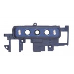 Camera Lens Glass With Frame For Tcl 10 Se White By - Maxbhi Com