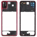 Middle Frame Ring Only For Lg K52 Red By - Maxbhi Com