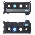 Camera Lens Glass with Frame for TCL 20L Black