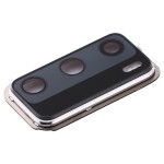 Camera Lens Glass With Frame For Huawei P40 4g White By - Maxbhi Com