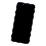 Camera Lens Glass with Frame for I Kall Z4 Plus Blue