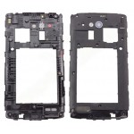 Middle Frame Ring Only For Lg L80 D373 White By - Maxbhi Com