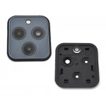 Camera Lens Glass With Frame For Tmobile Revvl 6 5g White By - Maxbhi Com