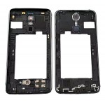 Middle Frame Ring Only For Lg K8 2017 Black By - Maxbhi Com