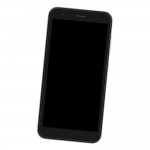 Camera Lens Glass with Frame for Itel A27 Grey
