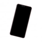 Camera Lens Glass with Frame for Coolpad Cool Play 8 Black