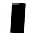 Camera Lens Glass with Frame for Doogee BL12000 Black