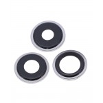 Camera Lens Glass With Frame For Apple Iphone 13 Pro White By - Maxbhi Com