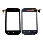 Touch Screen Digitizer For Intex Cloud X3 Black By - Maxbhi Com
