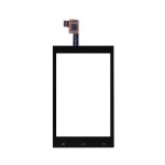 Touch Screen Digitizer For Lava Iris 404e Black By - Maxbhi.com