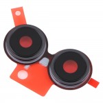 Camera Lens Glass With Frame For Oppo Reno8 Lite Black By - Maxbhi Com