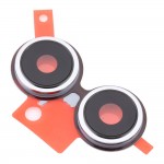 Camera Lens Glass With Frame For Oppo Reno8 Lite White By - Maxbhi Com