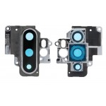 Camera Lens Glass With Frame For Oppo A5 2020 Black By - Maxbhi Com