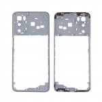 Middle Frame Ring Only For Oppo A16 Black By - Maxbhi Com