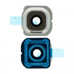 Camera Lens Glass With Frame For Samsung Galaxy S6 Edge Gold By - Maxbhi Com