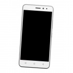 Camera Lens Glass with Frame for Lenovo K6 Power Black