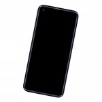 Camera Lens Glass with Frame for LG W41 Plus Navy