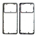 Middle Frame Ring Only For Vivo Y27 4g Burgundy By - Maxbhi Com