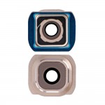 Camera Lens Glass With Frame For Samsung Galaxy S6 64gb Gold By - Maxbhi Com
