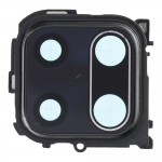 Camera Lens Glass with Frame for Xiaomi Redmi Note 9S Grey