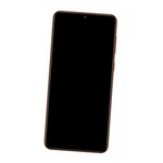 Camera Lens Glass with Frame for Samsung Galaxy A02 White