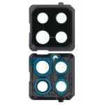 Camera Lens Glass with Frame for Samsung Galaxy A42 5G Black