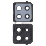 Camera Lens Glass With Frame For Samsung Galaxy A42 5g Grey By - Maxbhi Com