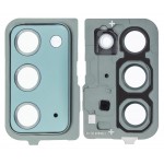 Camera Lens Glass With Frame For Samsung Galaxy Note 20 5g Green By - Maxbhi Com