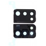 Camera Lens Glass with Frame for Samsung Galaxy A41 Black