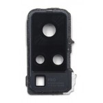 Camera Lens Glass With Frame For Vivo X50 Pro Black By - Maxbhi Com