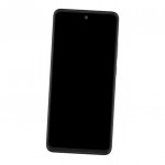 Camera Lens Glass with Frame for Motorola One 5G Ace Black