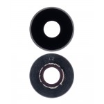 Camera Lens Glass with Frame for Apple iPad Pro 12.9 2018 Black