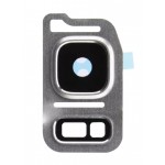 Camera Lens Glass With Frame For Samsung Galaxy Note 7 White By - Maxbhi Com