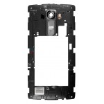 Middle Frame Ring Only For Lg G4 Grey By - Maxbhi Com